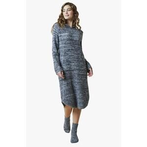 Softies (Oprah’s Fav) Blue Marshmallow Hooded Lounger - Size - Small/Medium